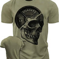 051. SkullPlate Funny Motivational Workout Gym T-Shirts
