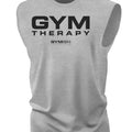 055. Gym Therapy Lightweight Workout Long Sleeve Hooded Gym Cotton Menswear T-Shirts