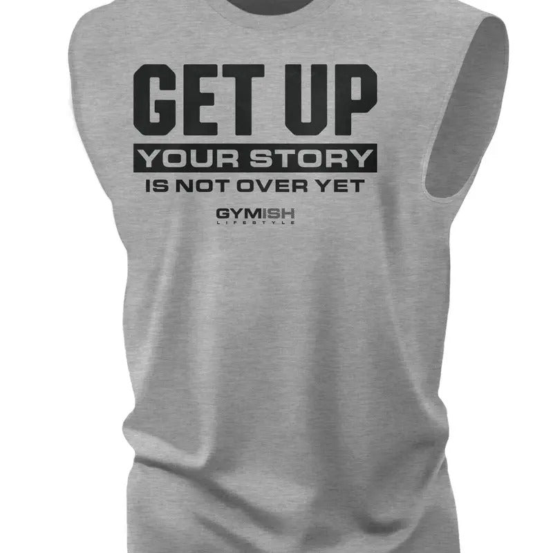 073. Get Up Lightweight Workout Long Sleeve Hooded Gym Soft Cotton Menswear T-Shirts