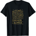 [100% Cotton] Cotton Short Sleeve Lord Rings Breakfast Second Breakfast More T-Shirts
