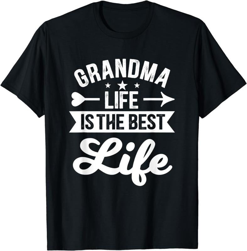 [100% Cotton] Grandma Life Is Best Life T-Shirts