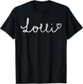 [100% Cotton] Lolli Grandma Heart Lolli T-Shirts