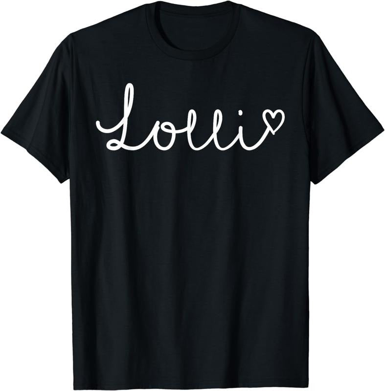 [100% Cotton] Lolli Grandma Heart Lolli T-Shirts