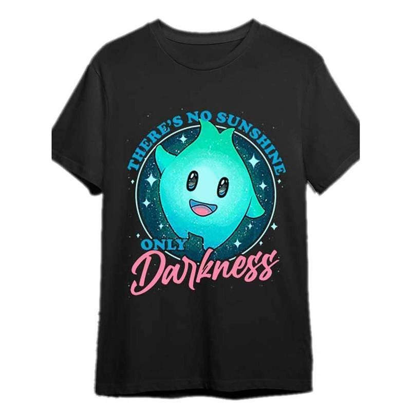 [100% Cotton] Lumalee Luna Star Dark Unique Fun Pattern Short Sleeve T-Shirts