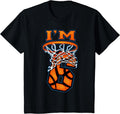 [100% Cotton]6th Basketball I'M 6 Boy Girl 6th T-Shirts
