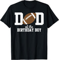 100% Cotton Dad Boy Football Lover First Party T-Shirts