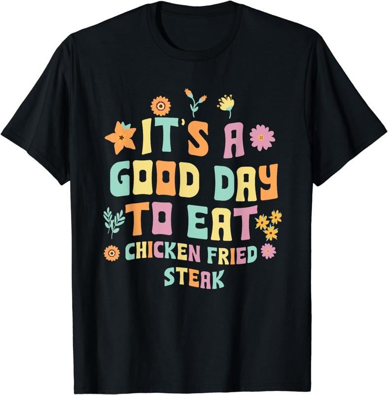 [100% Cotton]Great Chicken Fried Steak Love Country Fried Steak T-Shirts