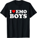 100% Cotton I Love Emo T-Shirts