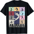 100% Cotton My Volleyball Era Retro Vintage Volleyball Sport Game Day T-Shirts