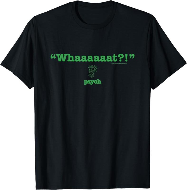 [100% Cotton]Psych Whaaaaaat&Reg;! Hilarious Official T-Shirts