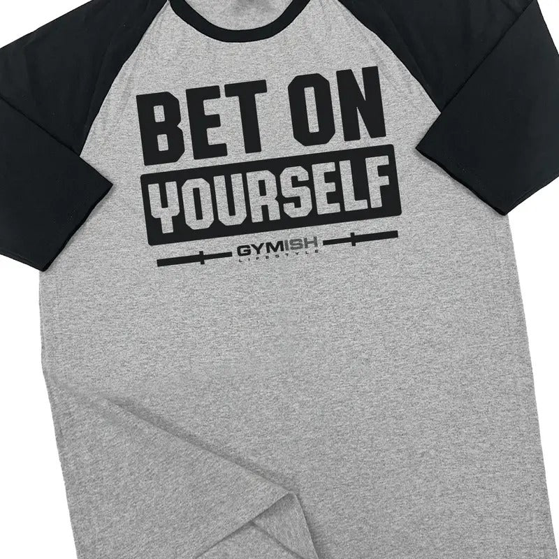 117. Bet Yourself Funny Workout Gym T-Shirts