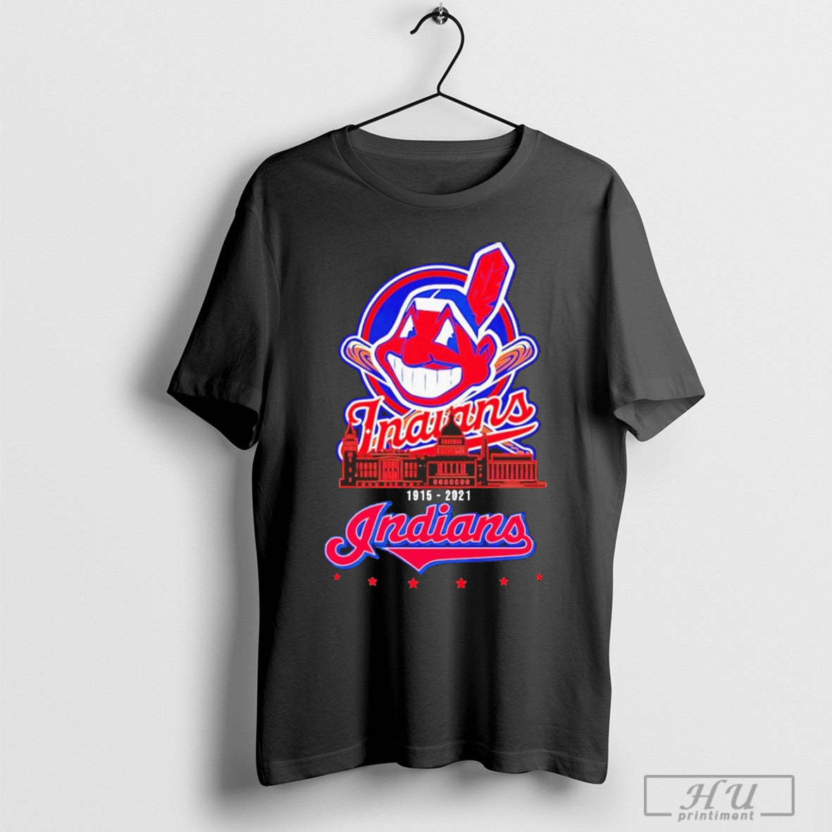 1915 2021 Cleveland Indians Baseball T Shirt