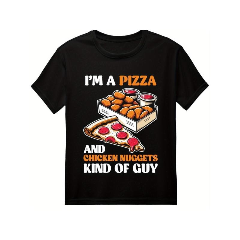 1pc Soft Cotton Black Funny Print Machine Washable Slightly Stretchable Best Made USA T-Shirts