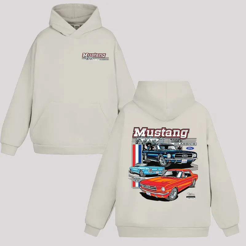 Ford Mustang Classics 1964 1 2 1965 1966 1967 1968 289 Pony Car GT GTA T-Shirts