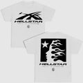 2 Side Different Funny Print Cotton T-Shirts