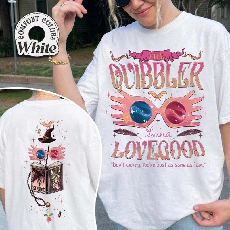 2 Sided Quibbler Wizard School Don'T Worry You'Re Just As Sane As I Am Classic Fits Every Occasion T-Shirts