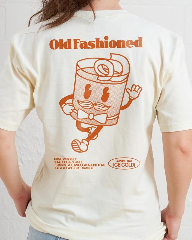 2 Sides OLD FASHIONED Summer Cotton Cotton Menswear S 3XL Soft Top T-Shirts