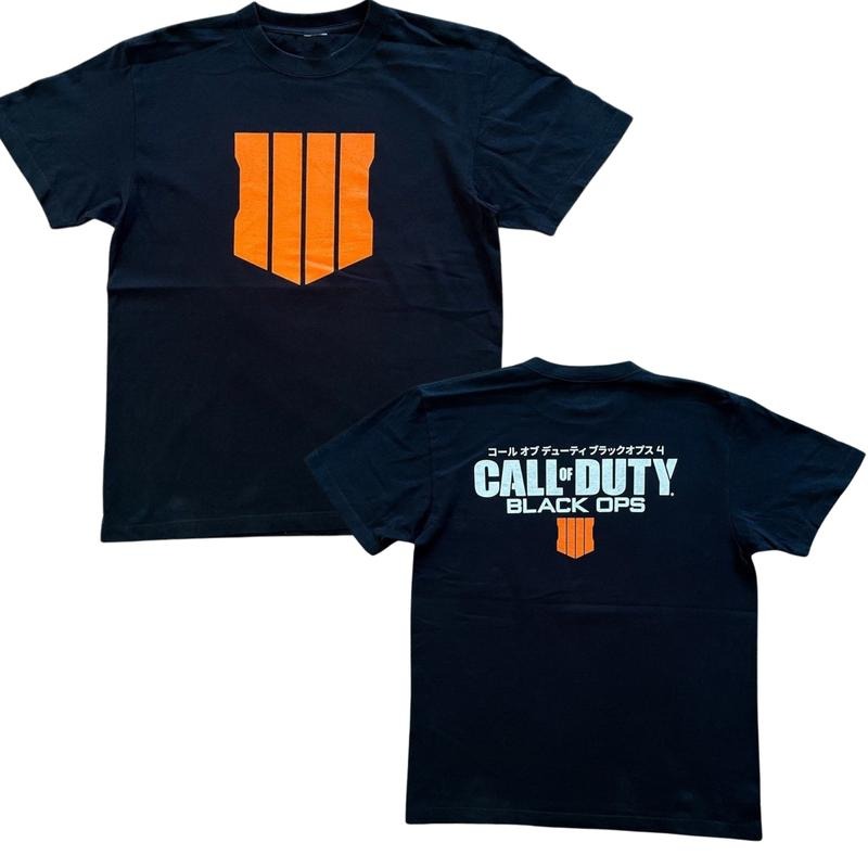 2 Sides Call Duty Black Ops Game PS4 Activision Promo T-Shirts