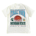 2000 Michigan State Spartans Four Champ Ncaa Full Size Full Color Womenswear Basketball T-Shirts