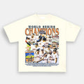 2017 WORLD CHAMPS Vintage Baseball Vintage Baseball PGA Masters Open Golf Casual Classic Cotton Fabric Menswear Top Medium T-Shirts
