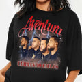 2024 Aventura Tour Concert Bachata Cerrando Ciclos Dyed Menswear Top Underwear T-Shirts