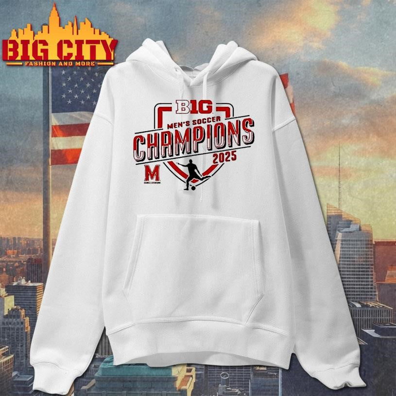 2025 Big Ten Mens Soccer Regular Season Champions Shirt