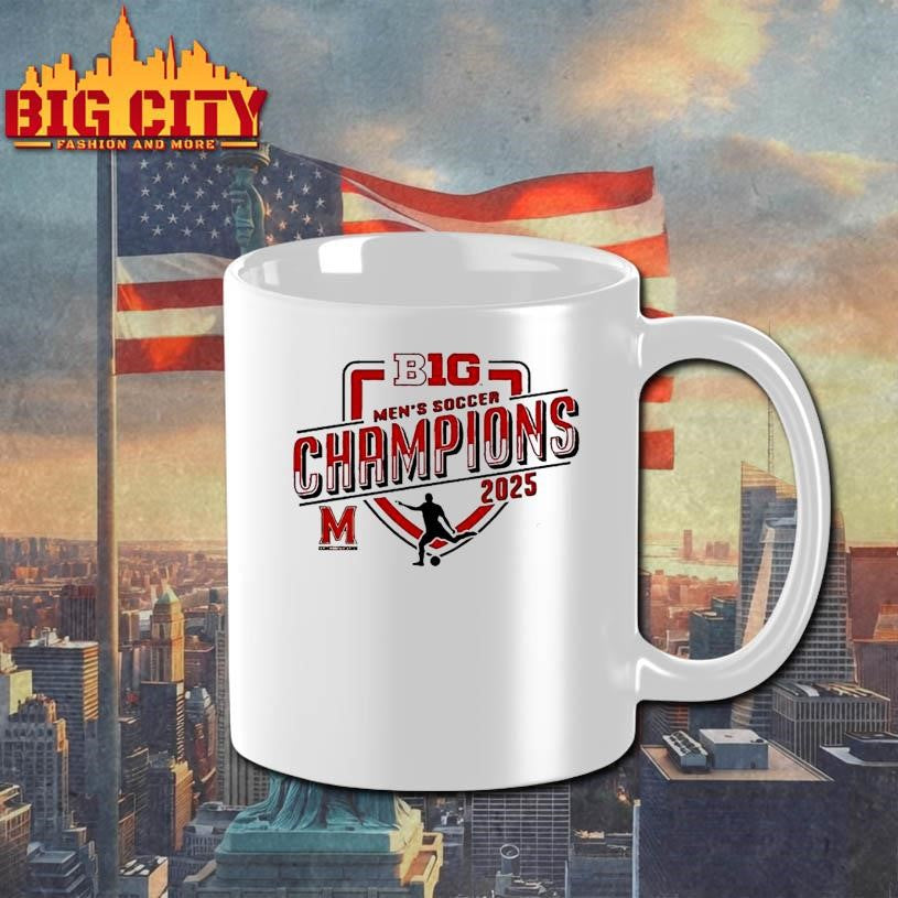 2025 Big Ten Mens Soccer Regular Season Champions Shirt