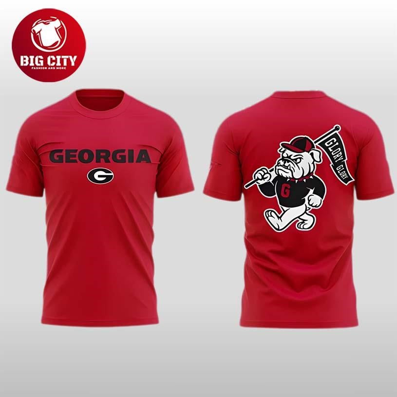 2026 Georgia Bulldogs Glory Glory Two Sided Shirt