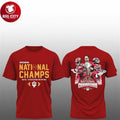 2026 Hoosiers National Champions Go Hoosiers Two Sided Shirt