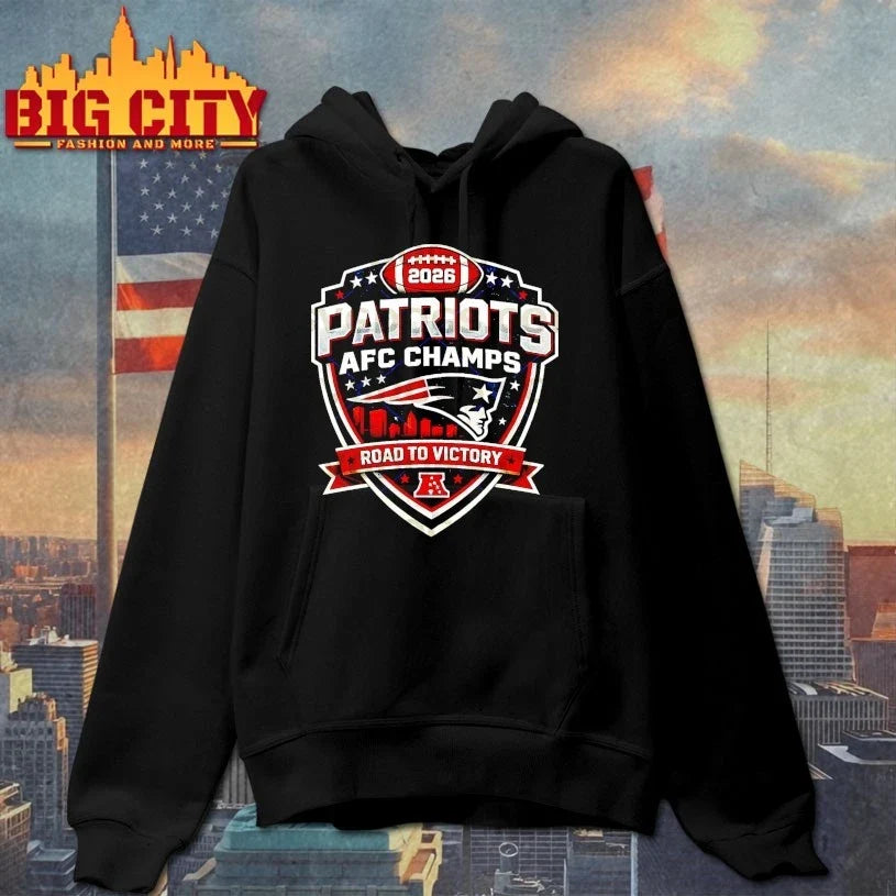 2026 Patriots AFC Champs Road To Victory t-shirt