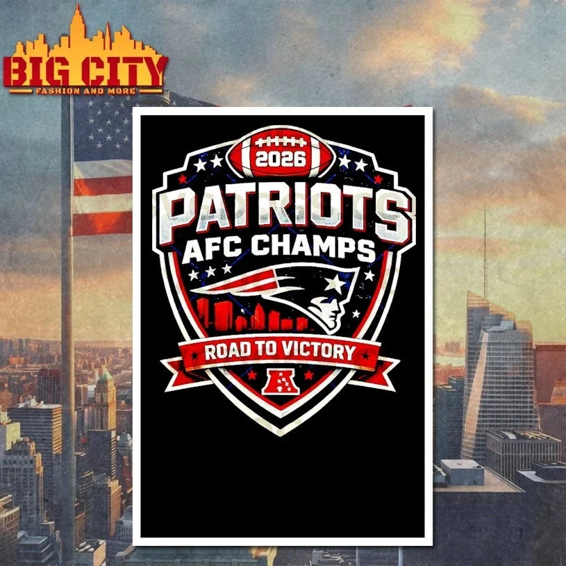 2026 Patriots AFC Champs Road To Victory t-shirt