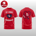 2026 St Louis Cardinals Healthcare Appreciation Night Two Sided Shirt