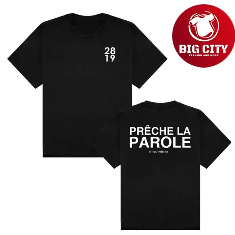 2819 Prêche La Parole Two Sided Shirt