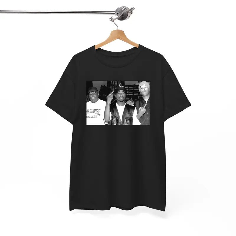 2PAC Friends Rapper Hip Hop Legends Pioneers Fan T-Shirts