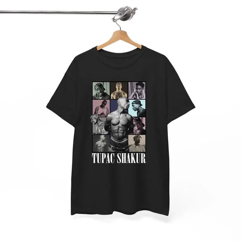 2PAC Rapper Hip Hop Legends Pioneers Fan 90s Hip Hopstyle{N002}2 T-Shirts