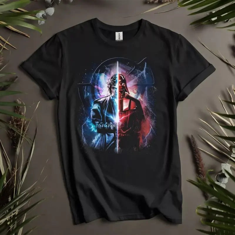 4nakin Skywalkr & Darth Vadr Cotton Streetwear T-Shirts