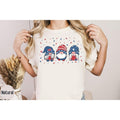 4th July Gnome Gnome Gnome Top Patriotic Shirt Independence Day Shirt 4th July Independence Day T-Shirts