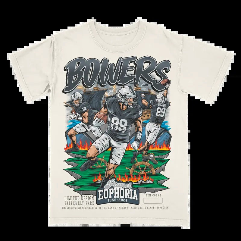 Brock Bowers # 500 Fan Casual Menswear T-Shirts