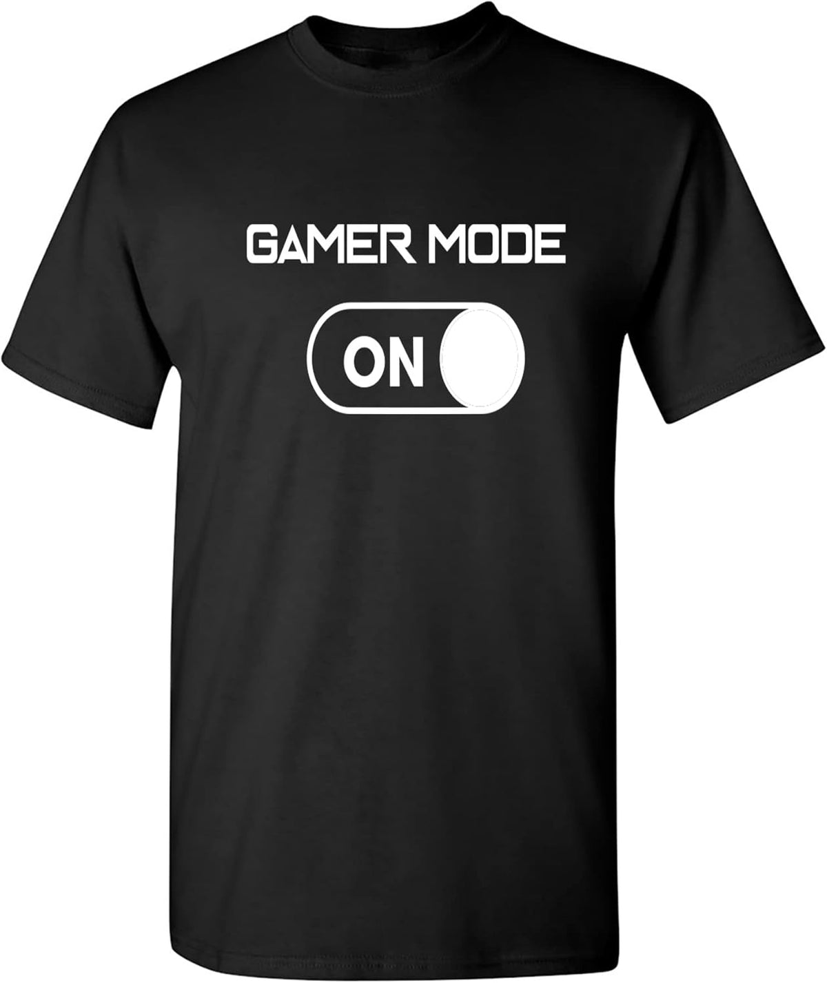 Gamer Mode On Video Game Graphics Gaming Tees for Men | Gaming Gifts for Men Graphic Novelty Sarcastic Funny T Shirt