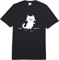 Cute Cat Minimal Pixel Art Nostalgic Retro 8-bit Gamer Comfort Colors Adult Heavyweight T-Shirt