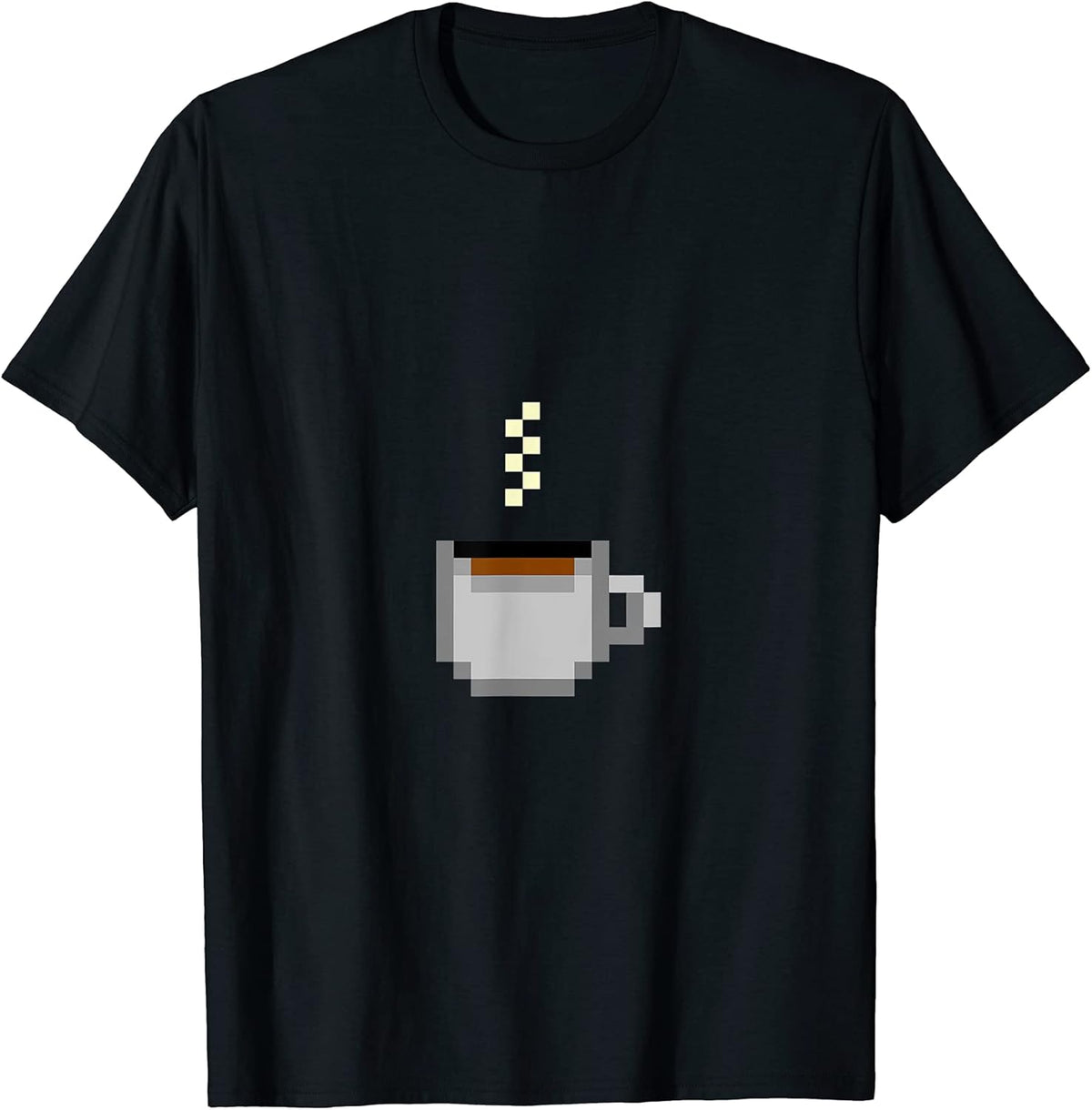 Coffee Cup Pixel Art T-Shirt