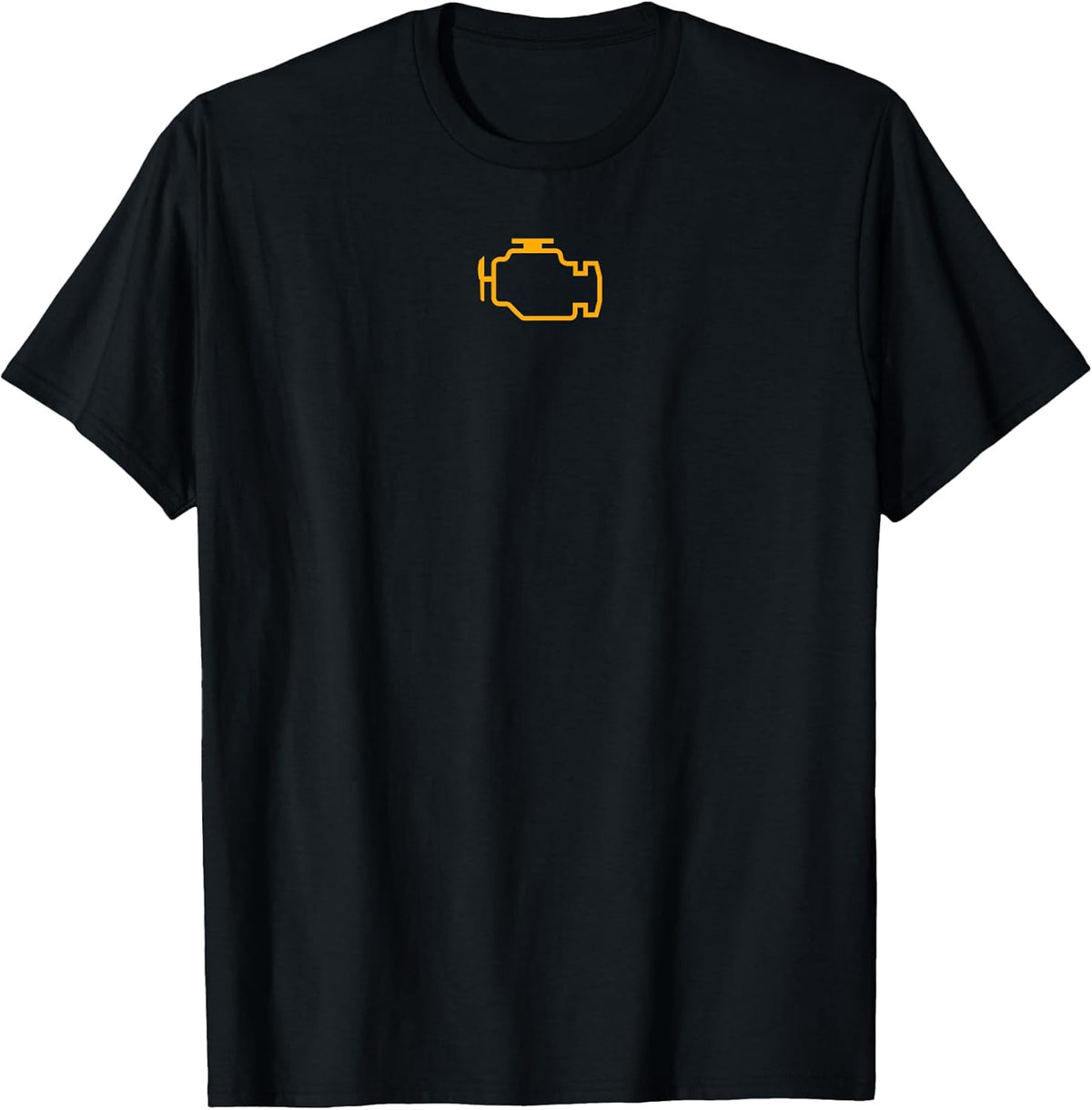 Check engine minimalist funny light for mechanics, coder T-Shirt
