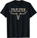 Vintage StapIeton Last Name Personalized 90s Style T-Shirt