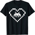 8-bit Pixel Art shirts, Gaming Character T-Shirt