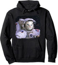 Astronaut Force Cute Nerdy Cat in Space Pullover