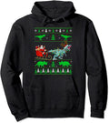 Christmas Dinosaur Tree Family Matching Boys Kids Ugly Santa Ride Dinosaur Christmas Pullover