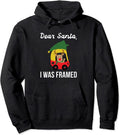 Dear Santa I Was Framed Funny Christmas Holiday Pullover