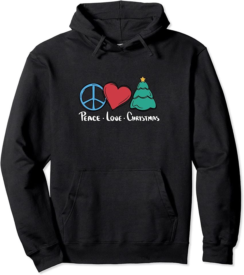 Peace Love Christmas Pullover