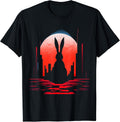 Rabbit Lover Polygon Animal Pixel Art Graphic Hare T-Shirt