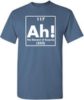 Ah! The Element of Surprise | Mens Graphic T-Shirts Funny | Cool Graphic Tees Men Vintage | Novelty Sarcastic Funny T Shirt